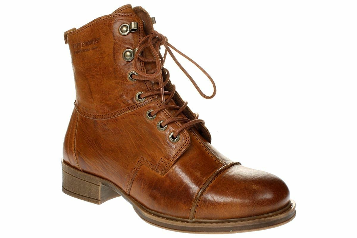 Ten Points PANDORA 122001 - Damen Schuhe Stiefelette Stiefel - 319cognac Ten Points PANDORA 122001 - Damen Schuhe Stiefelette Stiefel - 319cognac