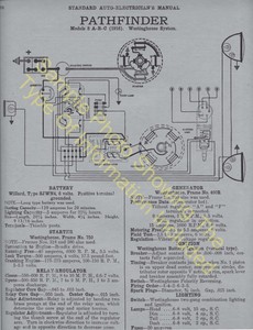 1921 1923 chevrolet model fb car wiring diagram electric systemimage is loading 1921 1923 chevrolet model fb car wiring diagram