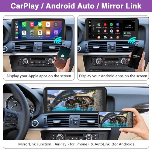 Car Radio for BMW X3 X4 Series CIC System F25 / F26 (2011-2012) 10.25'' Android - Picture 4 of 13