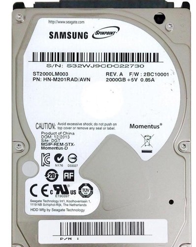 Disque dur interne 2.5" HDD SATA II / III - 320Go / 500Go / 750Go / 1 To / 2To - Zdjęcie 11 z 11