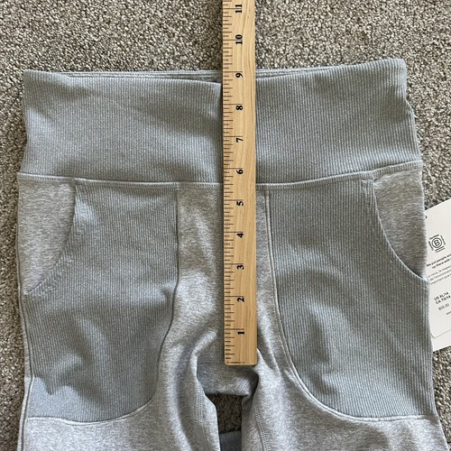 ATHLETA GIRL HIGH RISE SOFTLUXE TIGHT Gray Size XL/14 - Picture 7 of 8