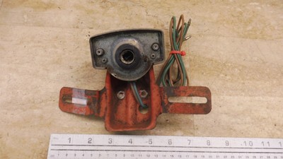 1965 Honda CT200 Trail 90 H984-1> rear tail brake light and plate mount