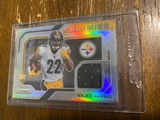 2021 Prizm NAJEE HARRIS #PJ-13 Premier SILVER PRIZM Jersey Patch Rookie Steelers