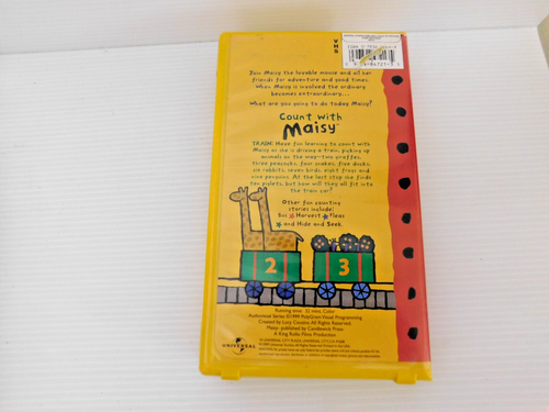 Count With Maisy (1999) - VHS - Imagen 3 de 3