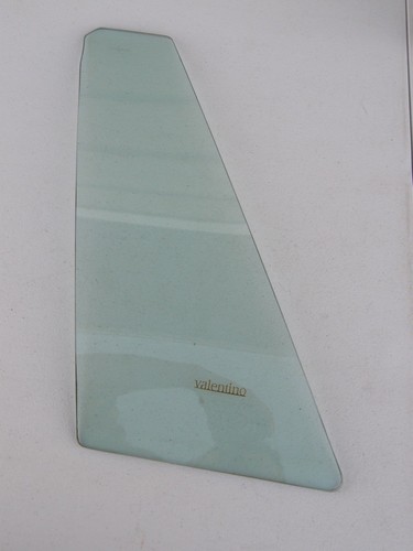 1982-87 Lincoln Continental VALENTINO Gold Lettered Laminated Rear Glass L & R - Picture 5 of 7