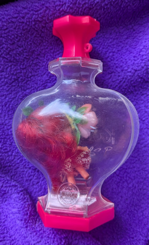 Liddle Kiddles Rosebud Kologne Cologne Bottle & Red Hair Doll Mattel - Picture 2 of 5