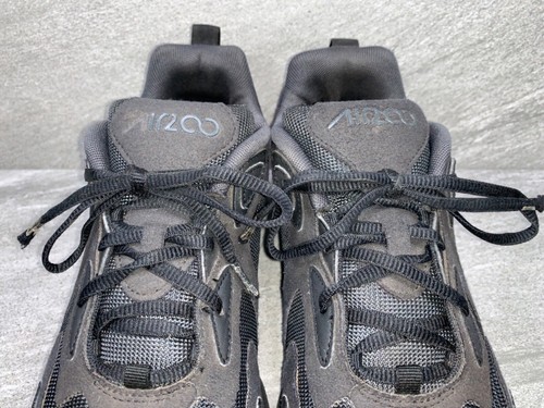 Nike Boys Air Max 200 Triple AT5627-001 Black Sneakers Size 7Y Women’s 6.5 - Picture 4 of 12