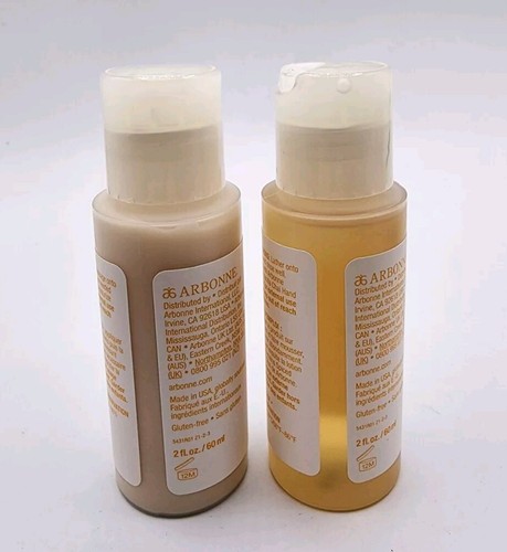 Arbonne Spiced Vanilla Chai Hand Wash And Hand Lotion Set 2 fl oz Sealed New - Picture 3 of 4