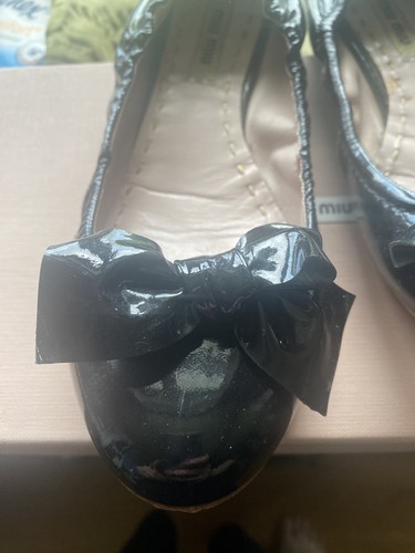 Miu Miu Black patent ballerinas - Picture 12 of 12