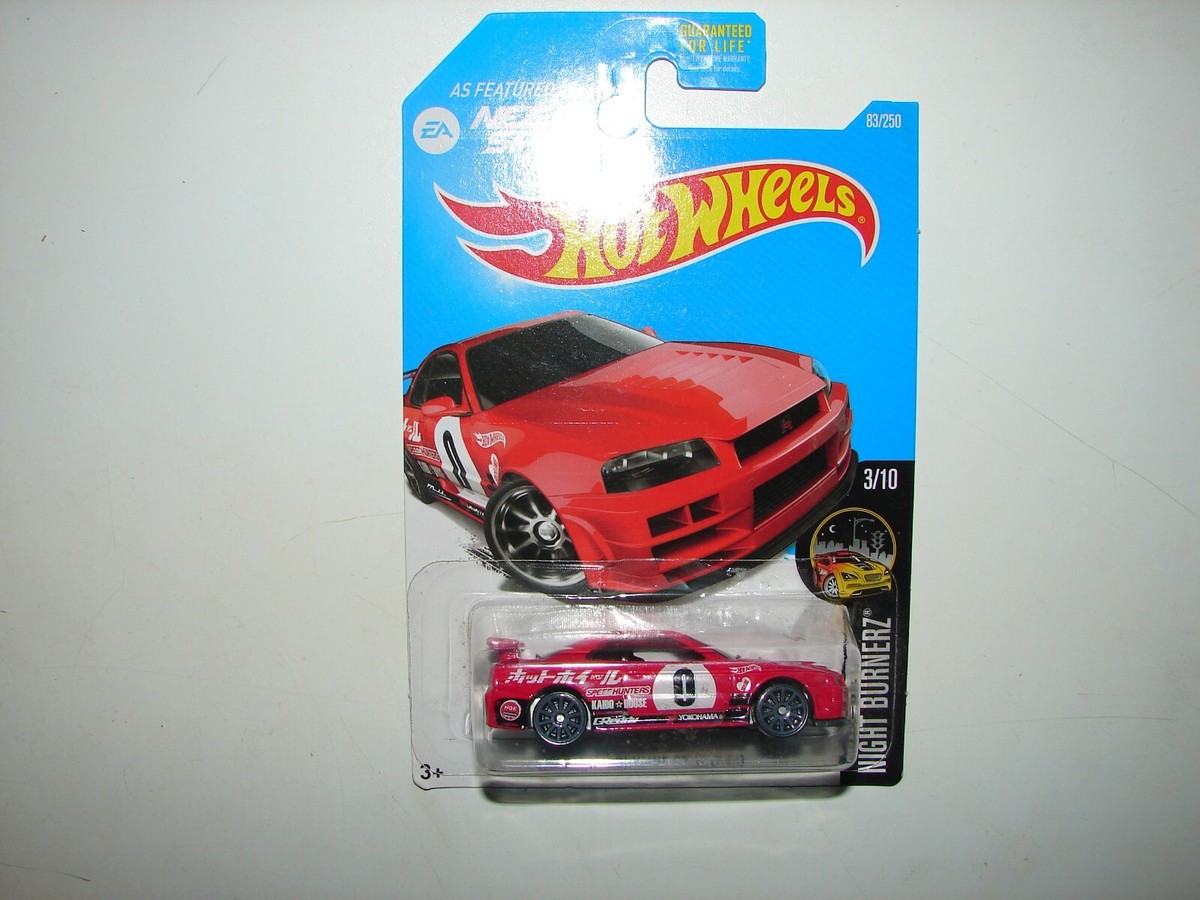 2016 Hot Wheels Need For Speed Nissan Skyline GT-R R34