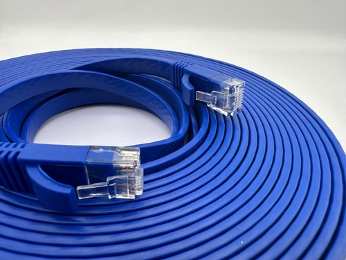 New 10m 15m 20m 30m 50m Ethernet Network Lan Cable CAT6 1000Mbps - Picture 2 of 11