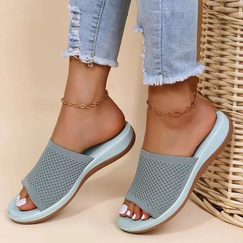 Sandals Women Elastic Force Summer Shoes Women Flat Sandals Casual Indoor - Bild 26 von 27