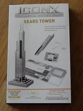 Sears Tower ICONX 3D Laser Cut Metal Model Kit Fascinations ICX013 