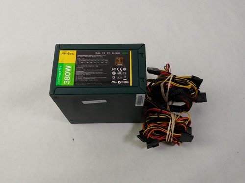 Lot of 2 Antec EA-380D Green 20+4 Pin 380W ATX Desktop Power Supply - Picture 1 of 3