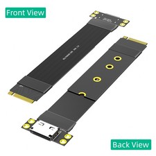 M.2 NVME to Oculink 4i Extension Cable for SSD Graphics Card M2 MKey to SFF-8612