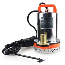 BACOENG DC 12V Submersible Water Pump Solar Water Pump with 6m Cable, 20FT Lift