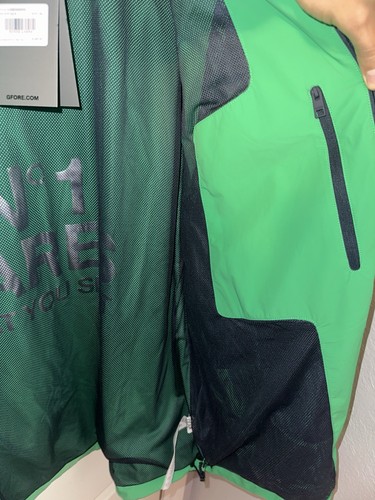 G/FORE NWD Water Repellent Hooded Golf Jacket XL Green NWT $425 FAST SHIP! - Picture 9 of 12