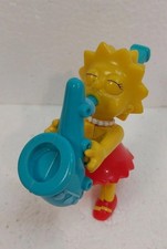 VINTAGE TOY 1997 Simpsons Lisa Simpson Playing Saxophone, Toy Whistle 