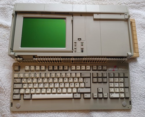 Amstrad Portable Computer PPC 512 mit 2 Laufwerken + Netzteil Display hat Fehler - Bild 2 von 10