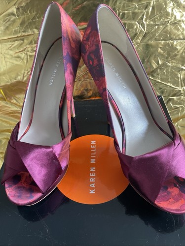Karen Millen Multicoloured High Heels. Hardly Worn. Bag Sold Separately - Picture 14 of 20