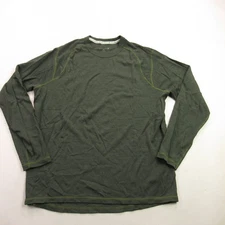 Smartwool Shirt Mens XL Long Sleeve Crew Neck Casual Green Lightweight