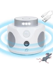 New upgraded Super Strong Ultrasonic Auto Detect Pest Rodent Mouse Repellent