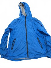 Gap Kids XXL Blue Hooded Jacket with Zipper Pockets