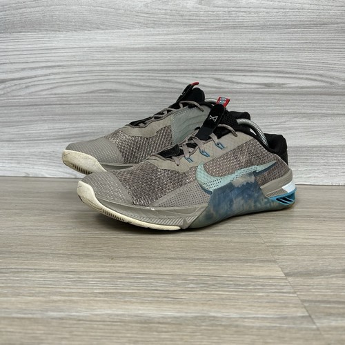 Nike Metcon 7 Fitnessschuhe Größe 9 CrossFit Schuhe grau weiß braun
