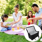  2 Pcs Tote Bag Picnic Thermal for Cold Food Soft Cooler Insulated