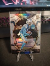 Panini Select 2022 Jameson Williams Rookie RC Silver