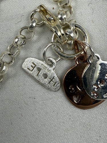 Charm Bracelet Sterling Silver Straight From the Heart BNIB $100 MSRP 7.5" - Picture 12 of 13