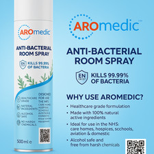 Aromedic Anti-Bacterial Room Spray 500ml Airborne & Surface Bacteria Control