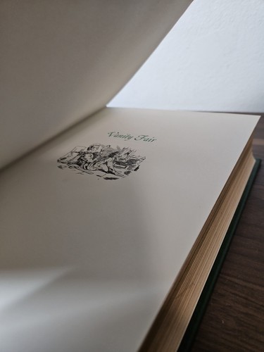 VANITY FAIR by William Makepeace Thackeray : The Franklin Library / Leather 1977 - Bild 9 von 9