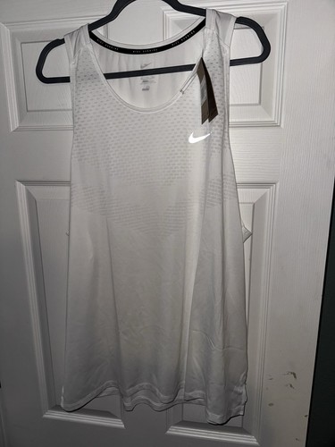 Nike Stride Dri-FIT ADV Lauf-Tanktop weiß HV5210-100 Herren Größe 2XL
