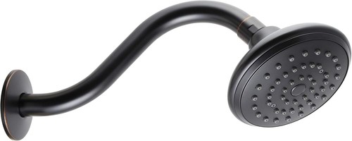 Kit de moldura de grifo de bañera y ducha Design House Oakmont dos manijas bronce frotado con aceite - Imagen 4 de 8