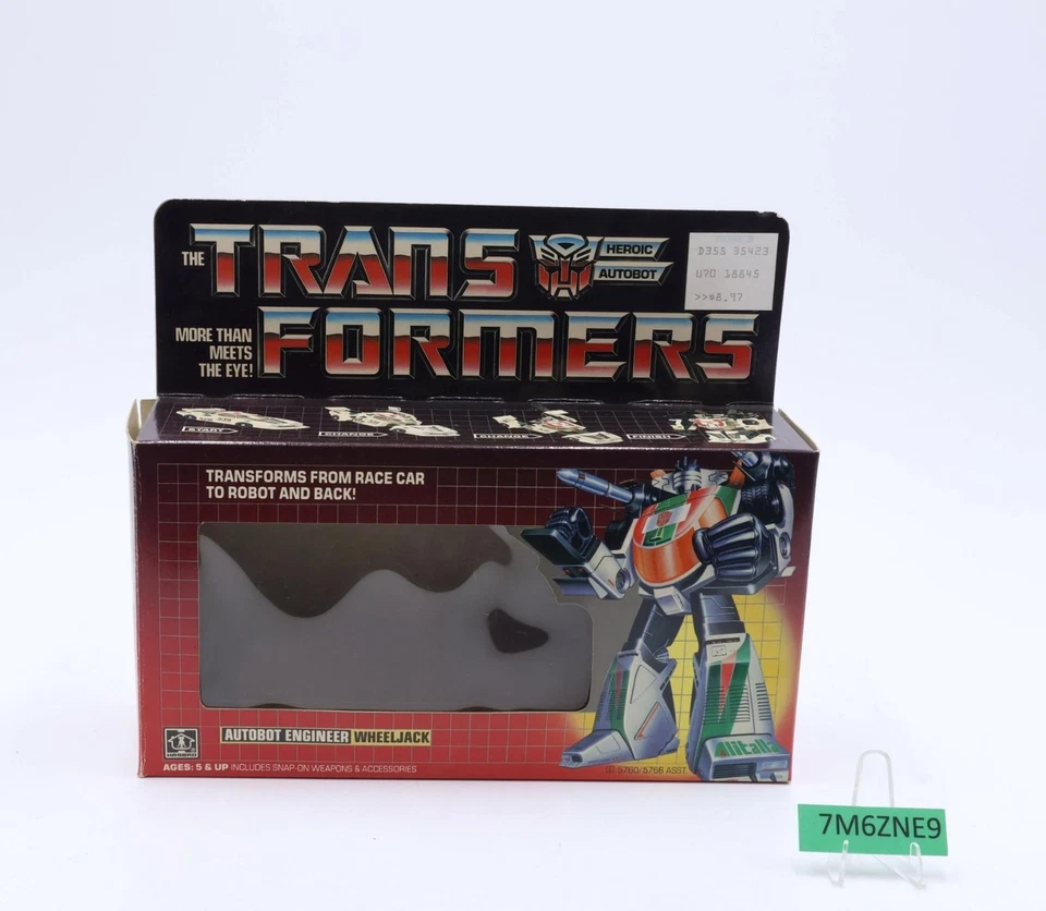 Wheeljack 100% Complete W/Box 1985 Vintage Hasbro G1 Transformers Figure - Image 3 of 4