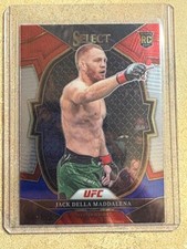 Jack Della Maddalena 2023 Panini Select UFC Red Blue Silver RC #16