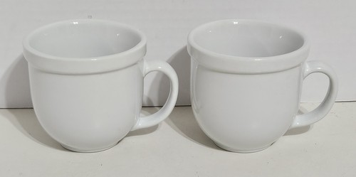 (5) Tienshan Cafeware Heavy White Coffee Mugs Restaurant Ware Culinary Arts Cups - Picture 11 of 22