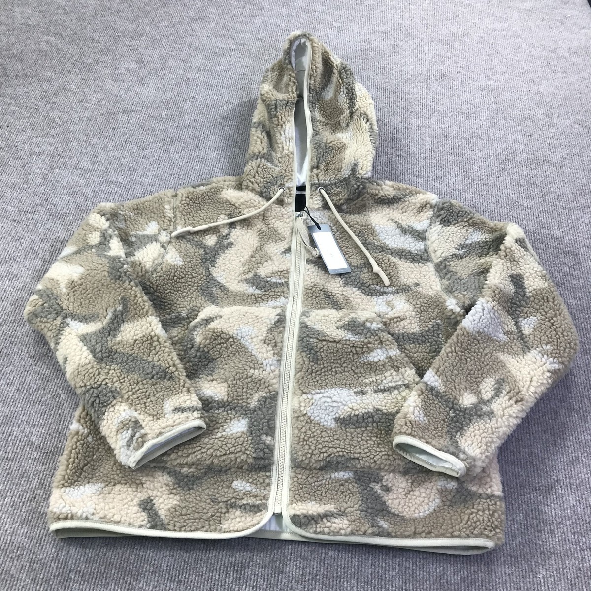 G-Star Raw Short Teddy Jacket Womens XS Camo Sniper Brick