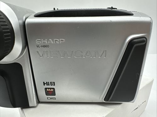 Sharp VL-H860U 8mm Video 8 Camcorder VCR Camera Viewcam Needs Battery TESTED - Picture 3 of 12