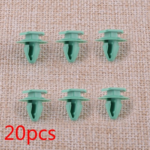Halte Clip Klemme Kunststoff Radlaufkotflügel Teile Zubehör 11*9mm Aufsteckbar - Picture 4 of 8
