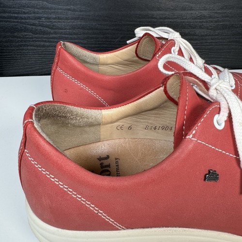 Finn Comfort Germany Ikebukuro Red Casual Womens Oxford Shoes US 6 W - Bild 10 von 21