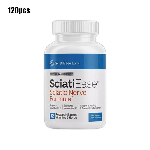 Fórmula del nervio ciático SciatiEase Labs 120 cápsulas - ¡Nuevo! Exp 12/26 - Imagen 6 de 6