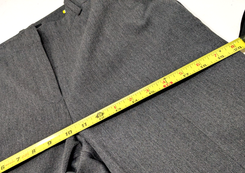 Pantalones de vestir TALBOTS grises elásticos talla 8 32x29 bolsillos de pierna recta - Imagen 14 de 19