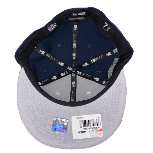 Cappello Berretto Dallas Cowboys New Era NFL 59FIFTY Uomo Fitted 7 5/8 Nuovo con etichette Super Bowl - Foto 5 di 6