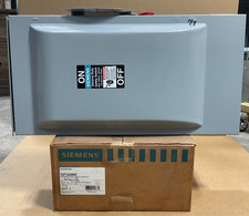 NEW SIEMENS GF324NR GD SAFETY SWITCH 200 A 3P 240V N3R 4W