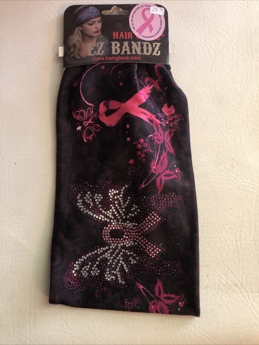 Hair Glove EZ BANDZ Breast Cancer Awareness Month Headband ! Last One! - Picture 6 of 9