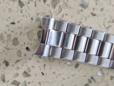 SEIKO 楕円形掛時計 シルバー Original SEIKO BRACELET Ref Z1506.E Seiko CHRONOGRAPH 7T32 19MM | eBay