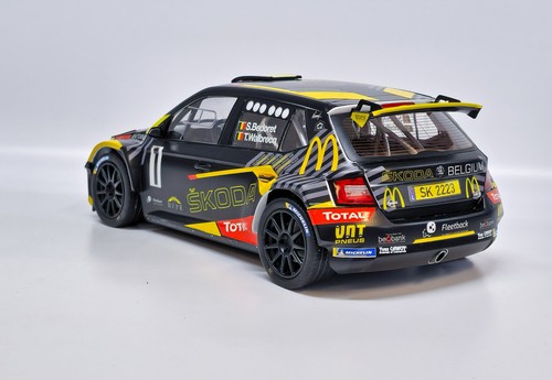 Skoda Fabia R5 nº1 Rallye Salamandre 2019 S.Bedoret/T. Walbrecq ACL 1:18 - Imagen 13 de 15