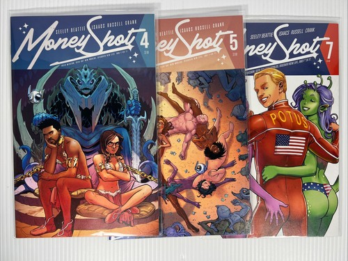 Money Shot #4-5, 7 Tim Seeley Rebekah Isaacs Vault Comics 2020 NM Mature Sci-Fi